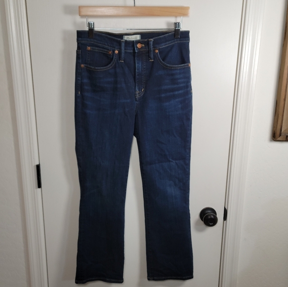 Madewell Cali Demi-Boot Jeans Size 27 - Picture 1 of 9